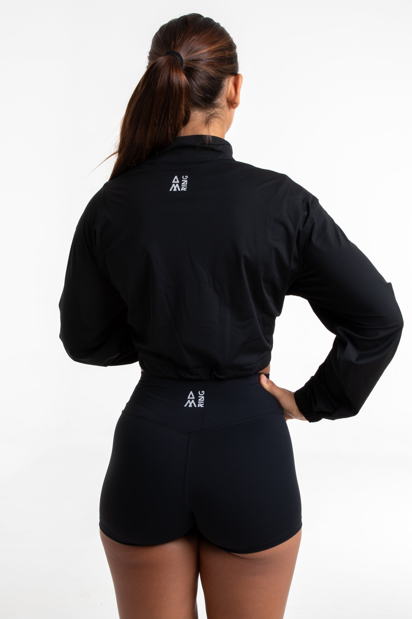 JACKET CROP FINA ELÁSTICA
