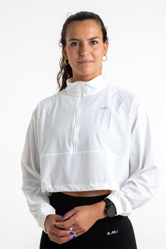 JACKET CROP FINA ELÁSTICA