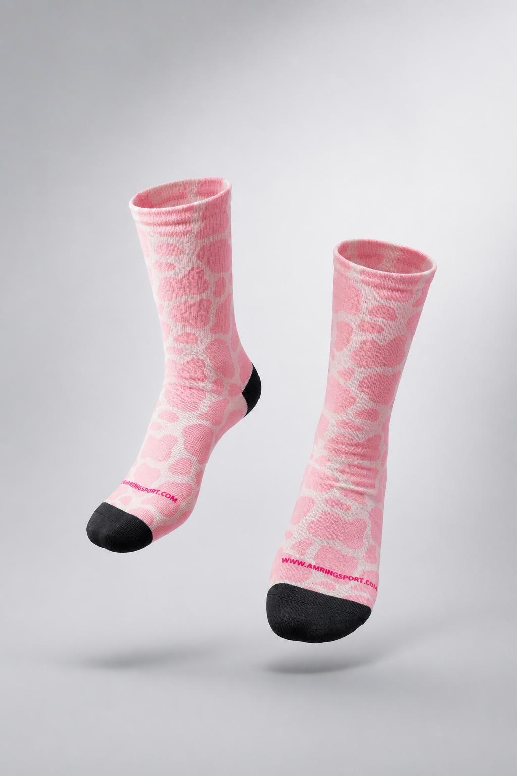 SOCKS PINK COW